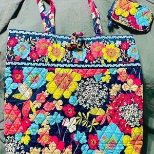 Vera Bradley tote & wallet - Happy Snails